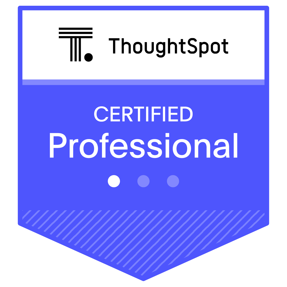 Certified ThoughtSpot Professional